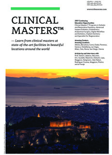 Clinical Masters No. 1, 2017