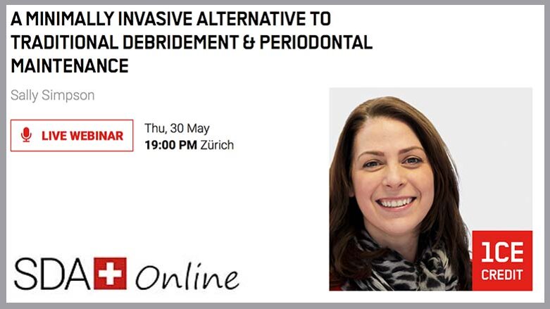 Webinar to focus on alternatives in periodontal maintenance