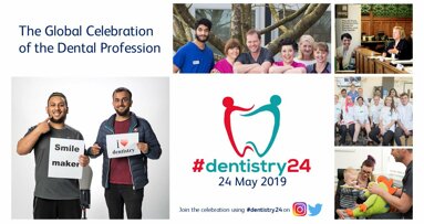 Social media #dentistry24 campaign taking place today