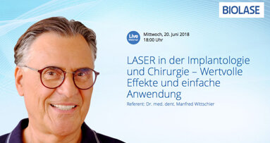 Webinar: Experte demonstriert Anwendung von Lasern
