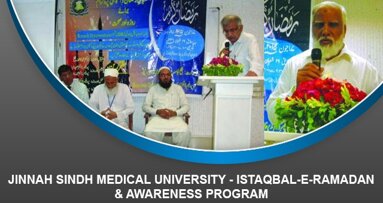 Jinnah Sindh Medical University – Istaqbal-e-Ramadan & Awareness Program