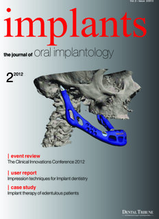 implants UK No. 2, 2012