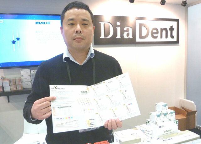 Steve Kim has files for you in the DiaDent booth.