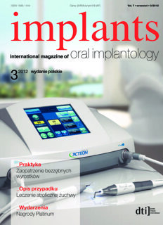 implants Poland No. 3, 2012