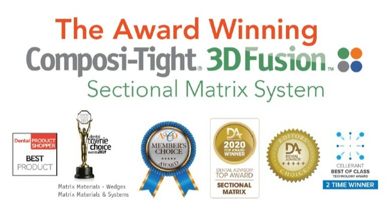 Il Sistema Garrison Composi-Tight® 3D Fusion™ nominato Top Sectional Matrix da THE DENTAL ADVISOR