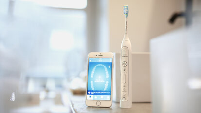 New Philips Sonicare toothbrush encourages better brushing habits
