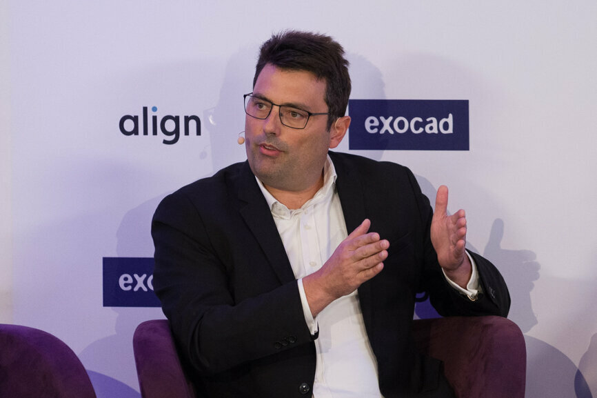 At the press conference, Dorian explained that about eight million patients rely on Invisalign–the world's most advanced aligner technology. (Image: exocad)
