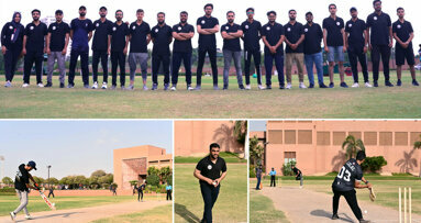 FJDC cricket team participates in AKU Sports Olympiad 2023