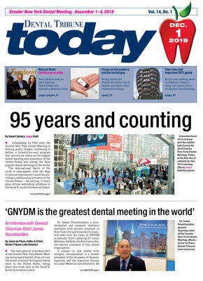 today Greater New York Dental Meeting Dec. 1, 2019