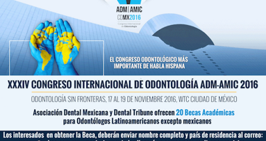 Dental Tribune le ofrece 20 becas para el Congreso Internacional de ADM