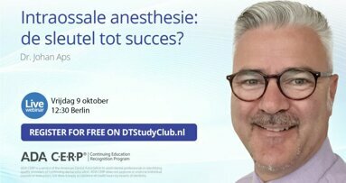Gratis webinar over intraossale anesthesie