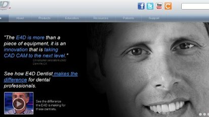 D4D Technologies launches new website for dental professionals