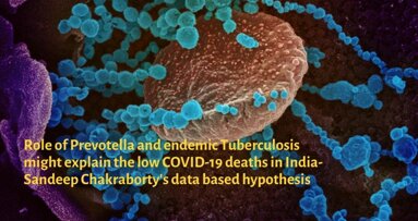 Prevotella & endemic TB might explain low COVID 19 deaths in India- Sandeep Chakraborty (Interview)