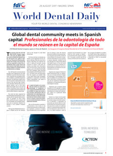 World Dental Daily Madrid 2017, 29 August