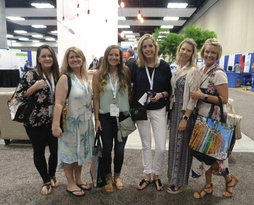 The ladies of Allen Pediatric staff are visiting AAPD and Honolulu all the way from Dallas!