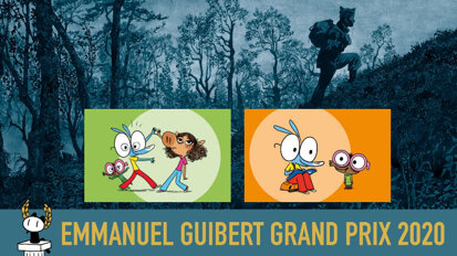 Emmanuel Guibert,  créateur du visuel Ariol de l’AOI, remporte le Grand Prix 2020 Angoulême