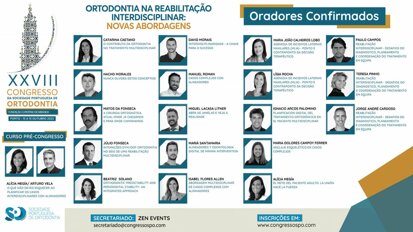 Está a chegar o XXVIII Congresso da Sociedade Portuguesa de Ortodontia