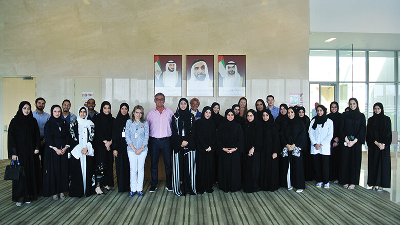 SEHA AHS Academic Affairs educated 30 of its upcoming young dental professionals in Abu Dhabi (Photograph: Dental Tribune MEA)
