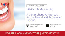 A Comprehensive Approach for the Dental and Periodontal Patient