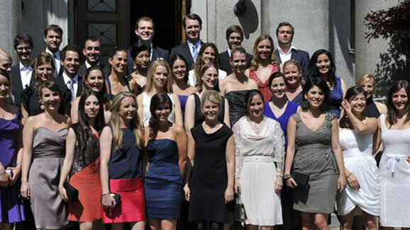 Diplomfeier der ZZM Zürich in der Kirche Fluntern