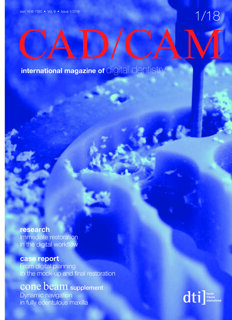 CAD/CAM international No. 1, 2018