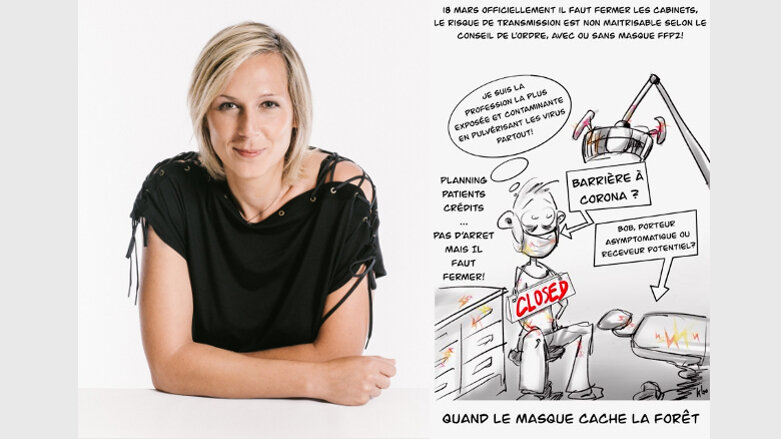 La crise du coronavirus vue par les dentistes dans le monde : Dr Carole Leconte, France