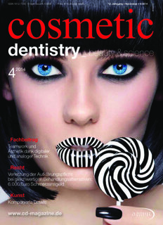 cosmetic dentistry Germany No. 4, 2014
