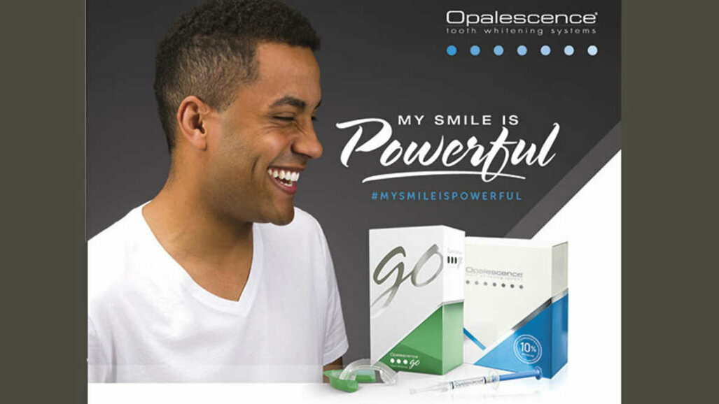 My smile is powerful!  : La campagne inedite d'Opalescence ( Ultradent )