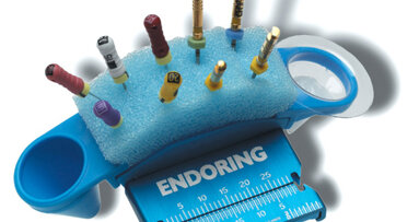 Device allows practitioners to place, store, measure and clean endo files