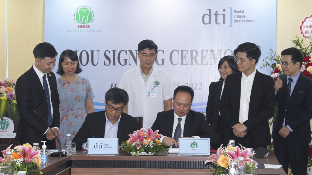 Dental Tribune Việt Nam ký kết hợp tác với Bệnh viện Răng Hàm Mặt Trung Ương Hà Nội (NHOS)