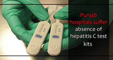 Punjab hospitals suffer absence of hepatitis C test kits