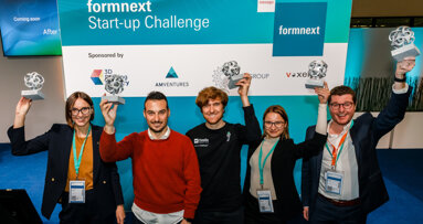 Formnext Start-up Challenge würdigt innovative Unternehmen im Bereich der additiven Fertigung