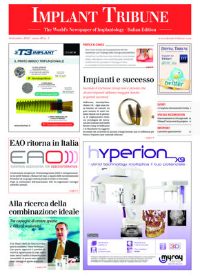 Implant Tribune Italy No. 3, 2014