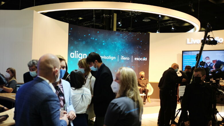 Align Technology exhibits end-to-end solutions in orthodontics and restorative dentistry