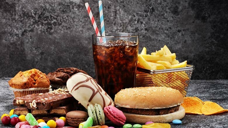 unhealthy foods and drinks