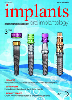 implants international No. 3, 2012