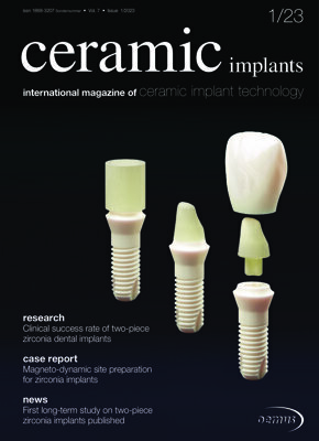 ceramic implants international No. 1, 2023