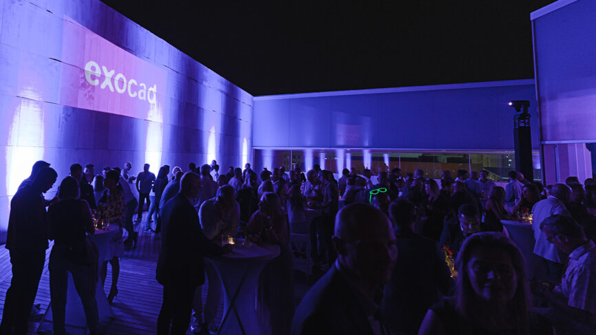At the end of the first day, attendees had the opportunity to unwind with an evening dinner and live music. (Image: exocad)