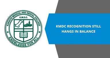 KMDC Recognition still hangs in balance