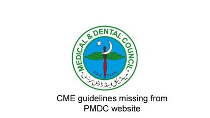 CME guidelines removed from PMDC website