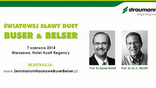 Prof. Buser i Prof. Belser w Polsce!