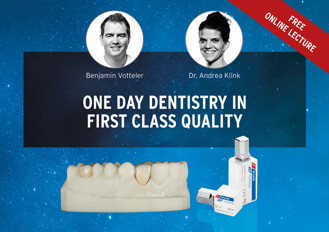 Conferenza online: One Day Dentistry con una qualità di prim’ordine