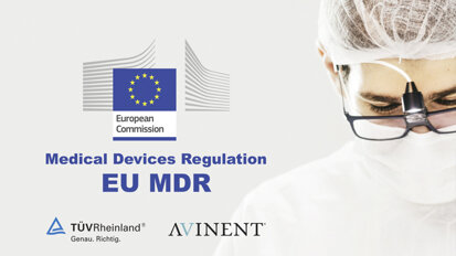 AVINENT, primera empresa certificada a nivel español según la regulación MDR por TÜV Rheinland