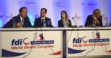 Sugar on the table at FDI–NCD Alliance–World Health Organization joint session