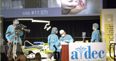 PDC offers six sessions of live dentistry in two days