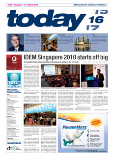 today IDEM Singapore 16 April 2010