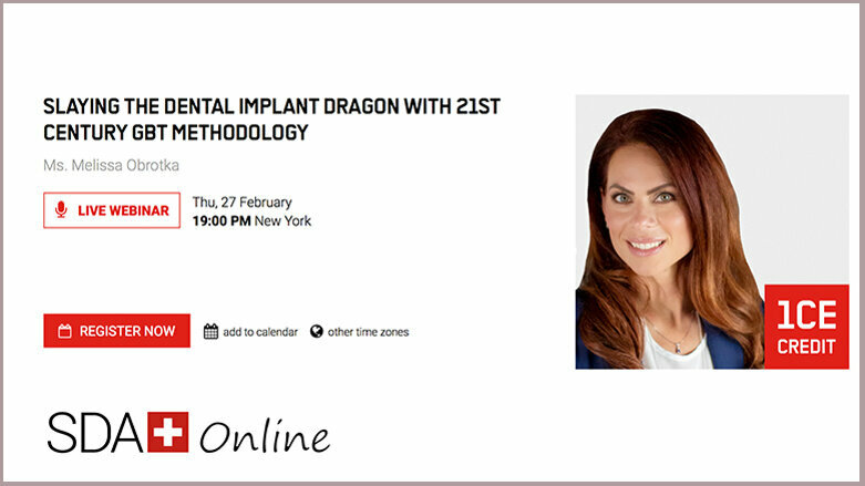 Free webinar brings new insights into implantology
