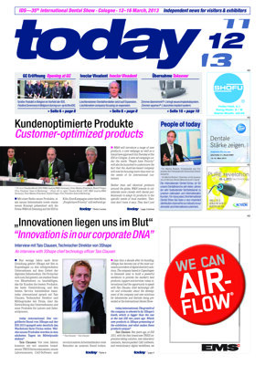 today IDS 2013 Cologne 12 March