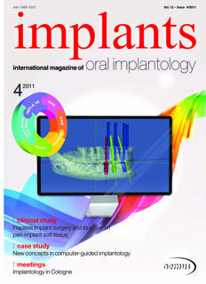 implants international No. 4, 2011