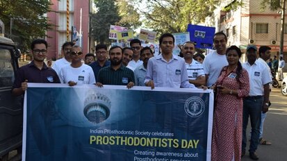 Indian Prosthodontic Society spreads awareness about Prosthodontic services on National Prosthodontist Day
